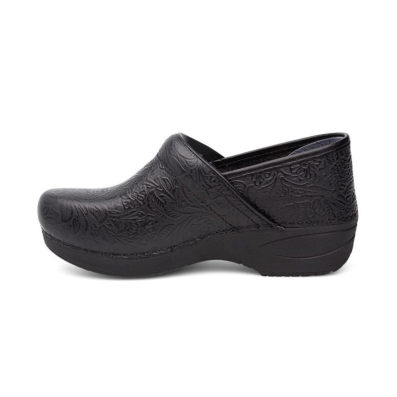 Shop Women's XP 2.0 Black Foral Tooled | Women's Slip Ons Shoes by