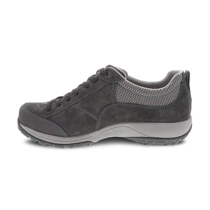 Women's Paisley Waterproof Grey/Blue Suede – Tradehome Shoes