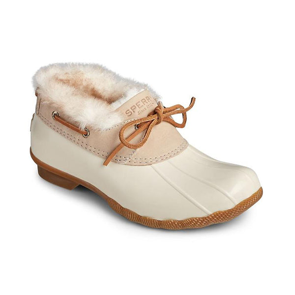 sperry saltwater ivory duck boots