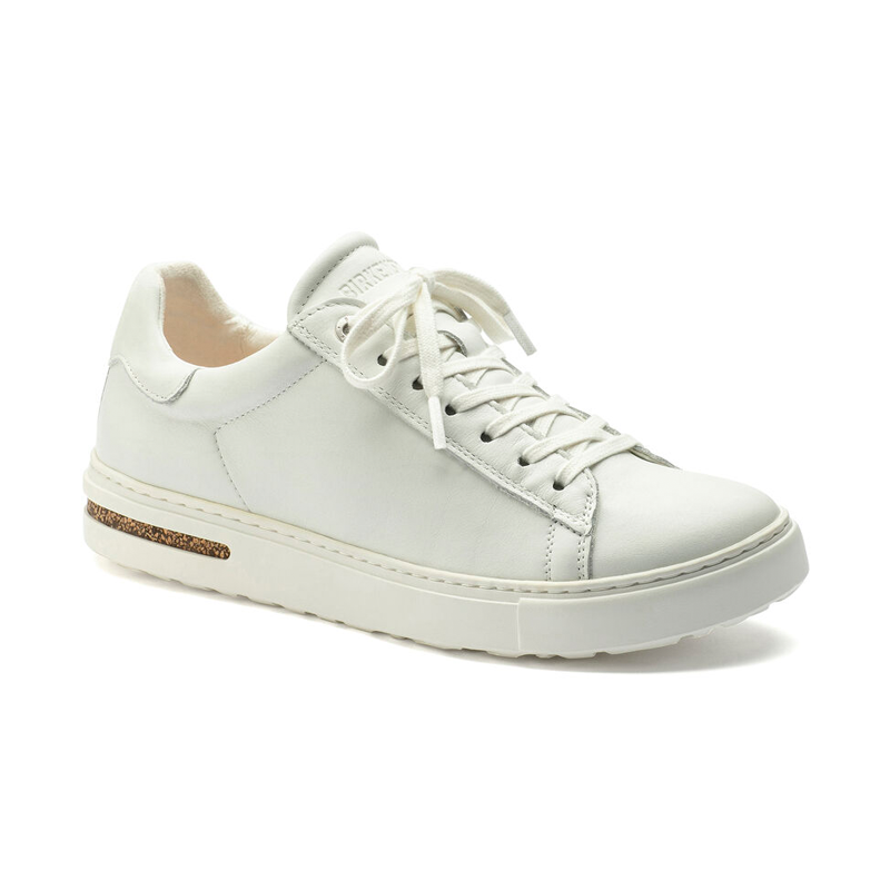 Men's Bend White Leather