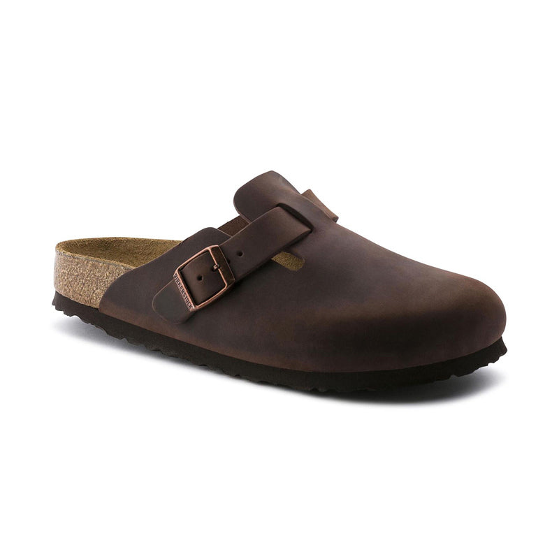 birkenstock boston habana vs tobacco Birkenstock Boston Soft Footbed Oiled Leather Habana Clogs