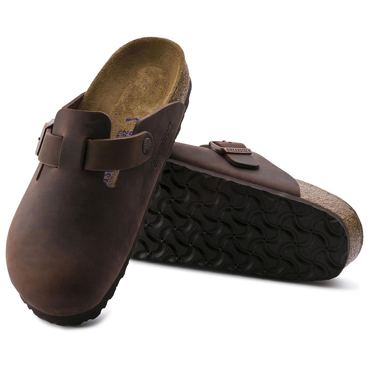 birkenstock boston habana vs tobacco Birkenstock Boston Soft Footbed Oiled Leather Habana Clogs