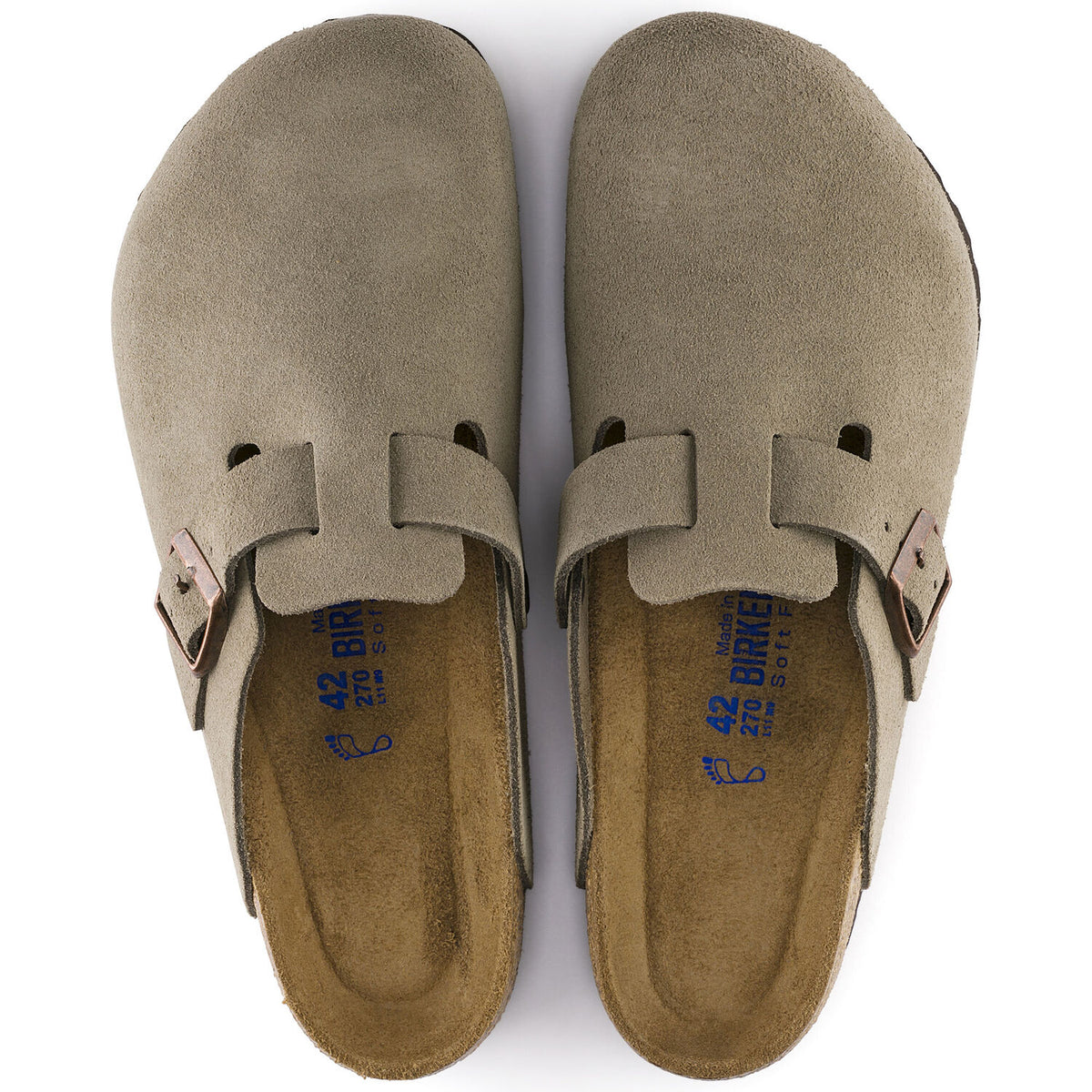 BIRKENSTOCK Boston Soft Footbed Clog, taupe suede, Size 12 men’s Birkenstock Men main image 4