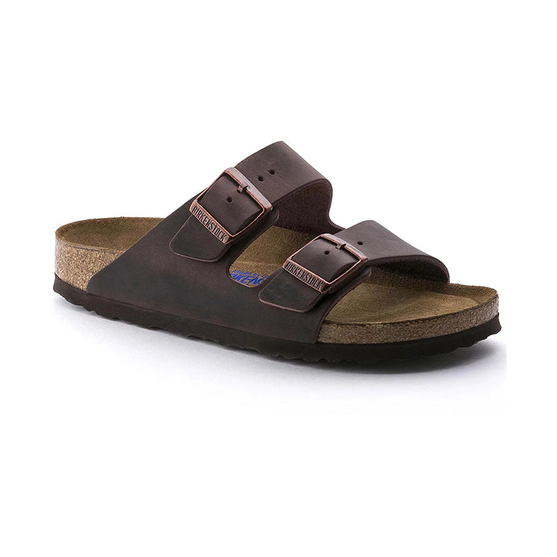 Birkenstock Men's Arizona Suede Soft Footbed Sandals