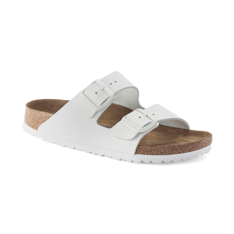 Men's Arizona Soft Footbed White Leather – Tradehome Shoes