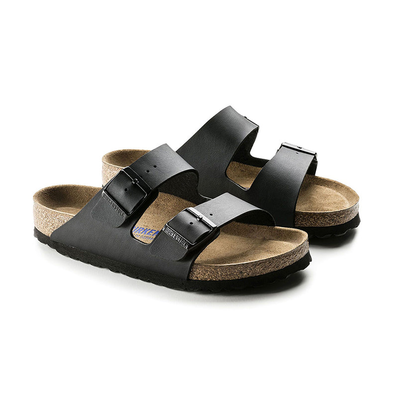 Men's Arizona Soft Footbed Black Birko-Flor – Tradehome Shoes
