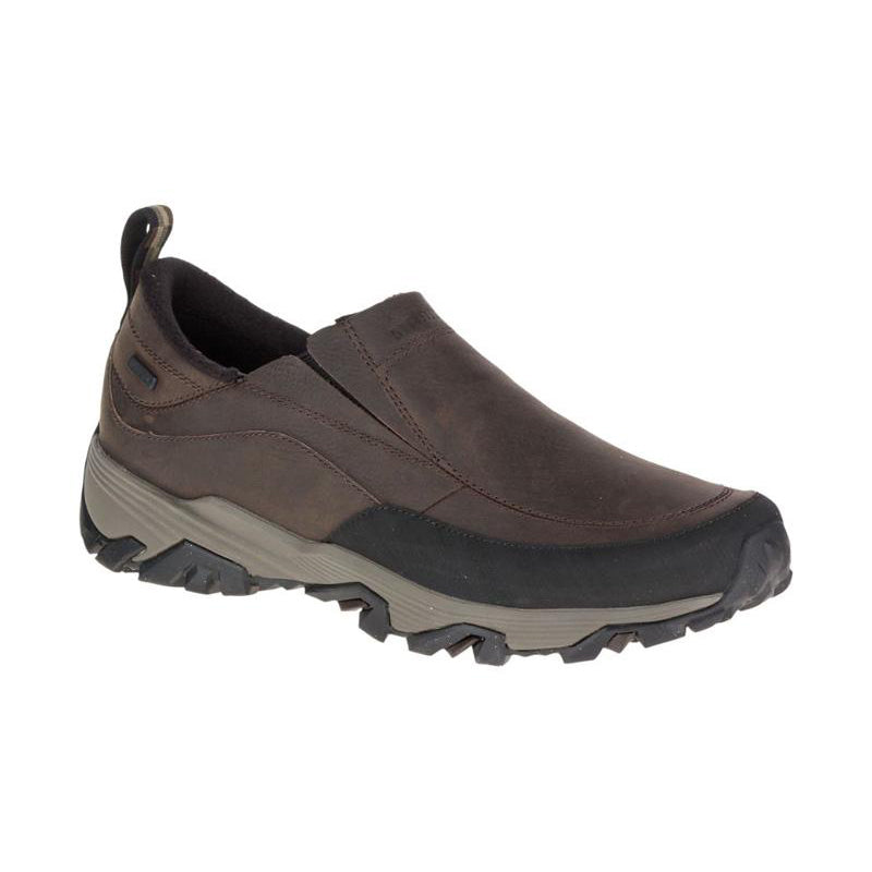 Men's Merrell Coldpack Ice+ Moc Waterproof - Brown - 45° Angle - Available at Tradehome Shoes