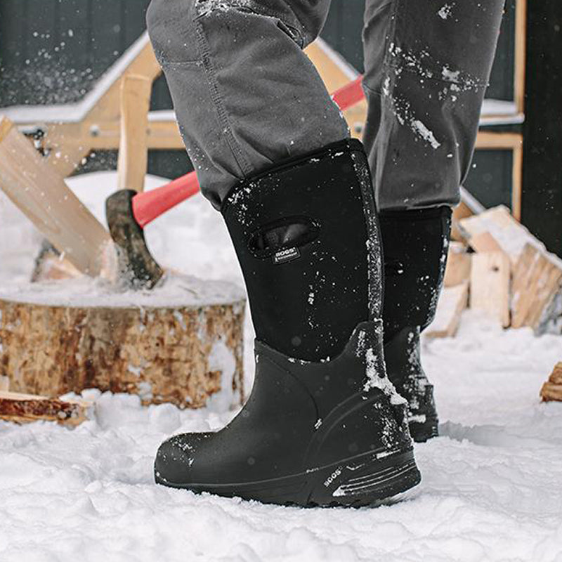 Men's Bozeman Tall Black – Tradehome Shoes