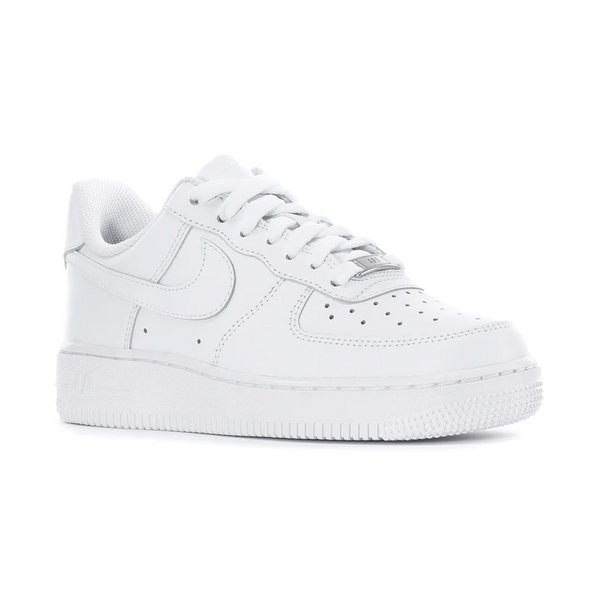 国内配送 NIKE WMNS AIR FORCE 1 '07 WHITE /WHITE-WHITE-WHITE Women's Air Force 1 '07 White/White – Tradehome Shoes