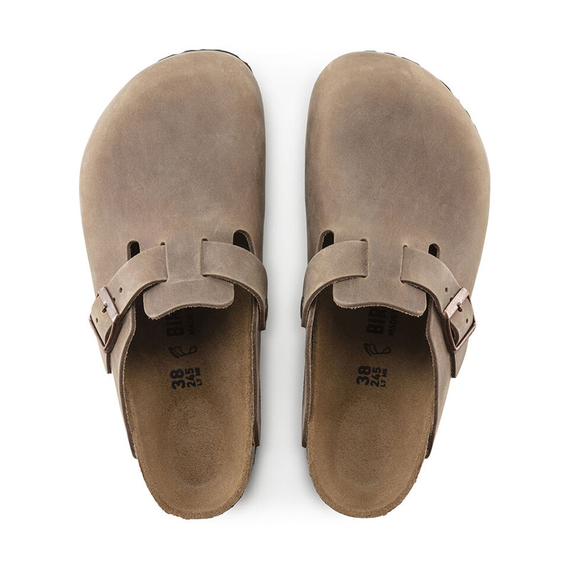 birkenstock boston tobacco brown womens Birkenstock Boston Oiled Leather Tobacco Brown Clogs
