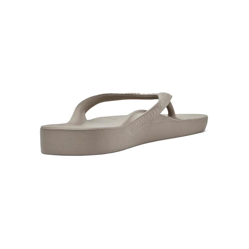 Women's Arch Support Flip Flop Taupe – Tradehome Shoes