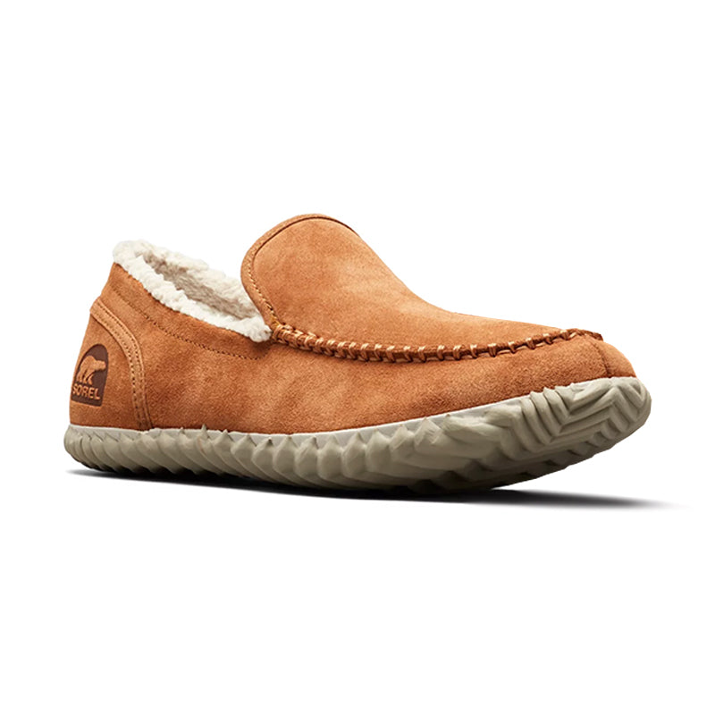Sorel Shearling-Lined Suede Slip-On Moccasins - Chestnut Sorel Men main image 3