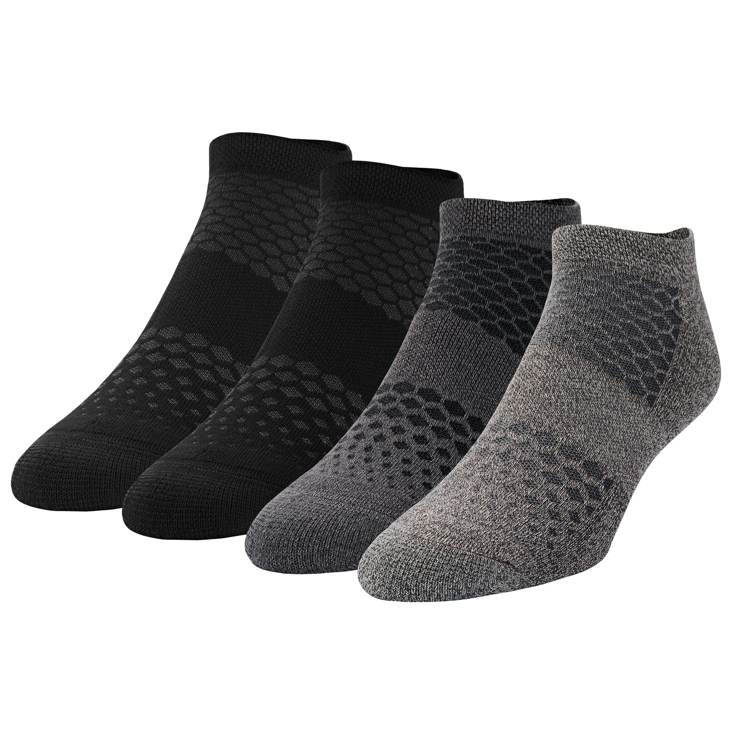 no show dress socks Men's Large No Show 4 Pack
